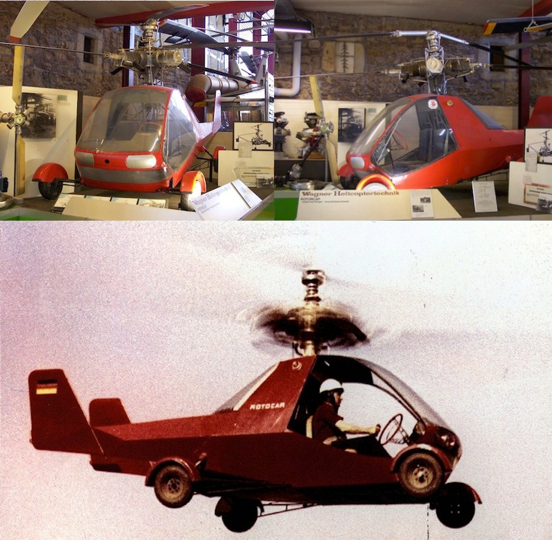 Illustration for article titled A Treasury of Flying Cars, from the Golden Age of Aviation